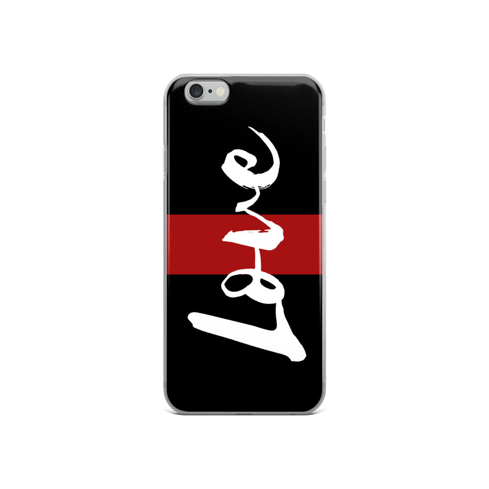 Love Line iPhone Case (Blk)