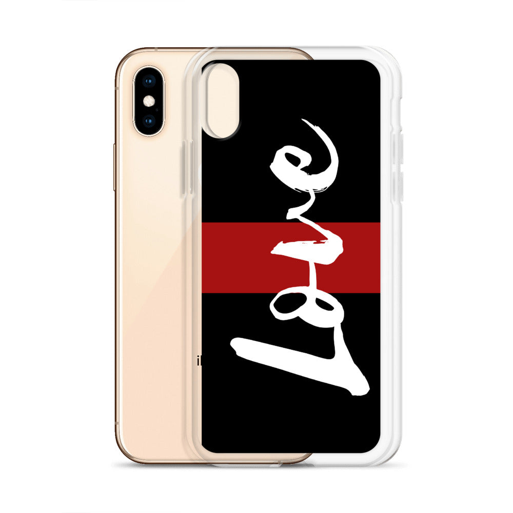 Love Line iPhone Case (Blk)