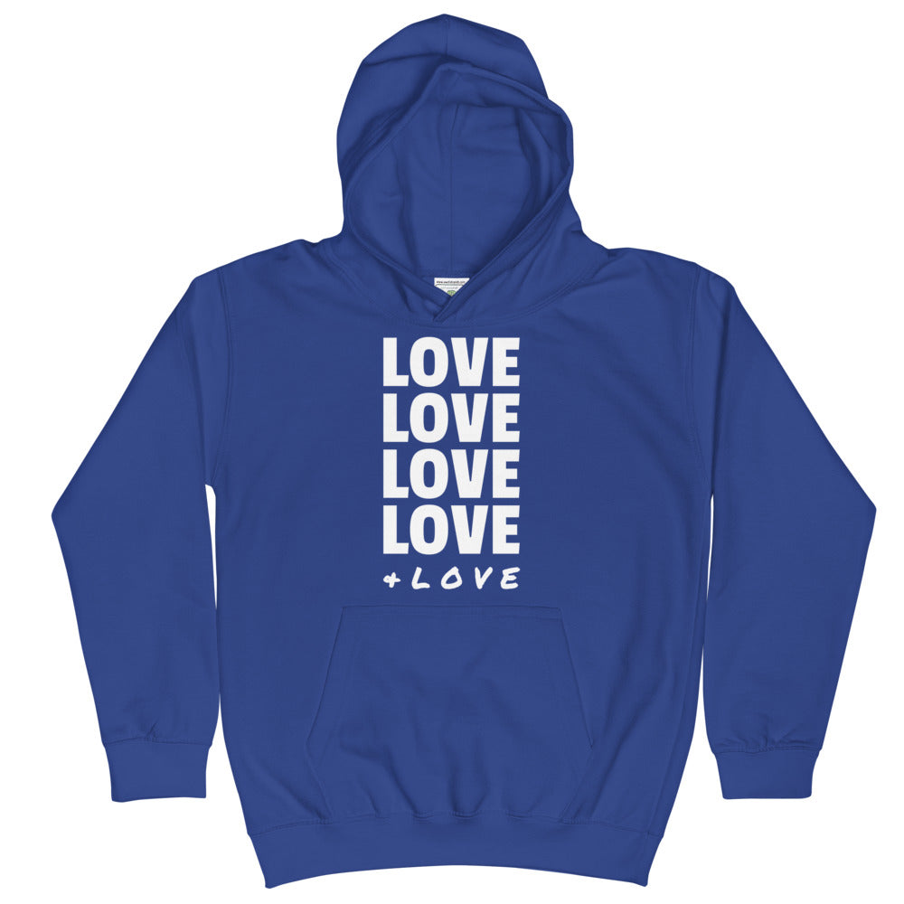 LOVE LOVE LOVE LOVE + LOVE Kids' Hoodie