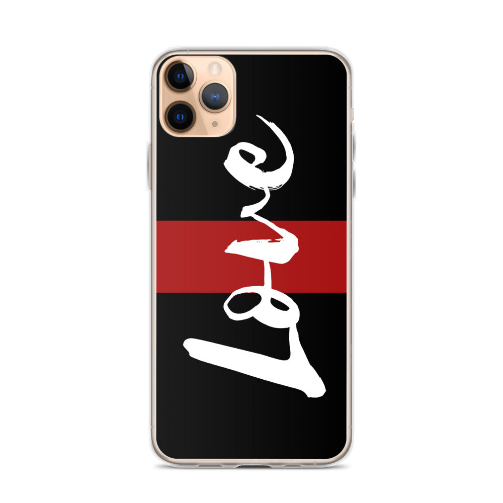 Love Line iPhone Case (Blk)