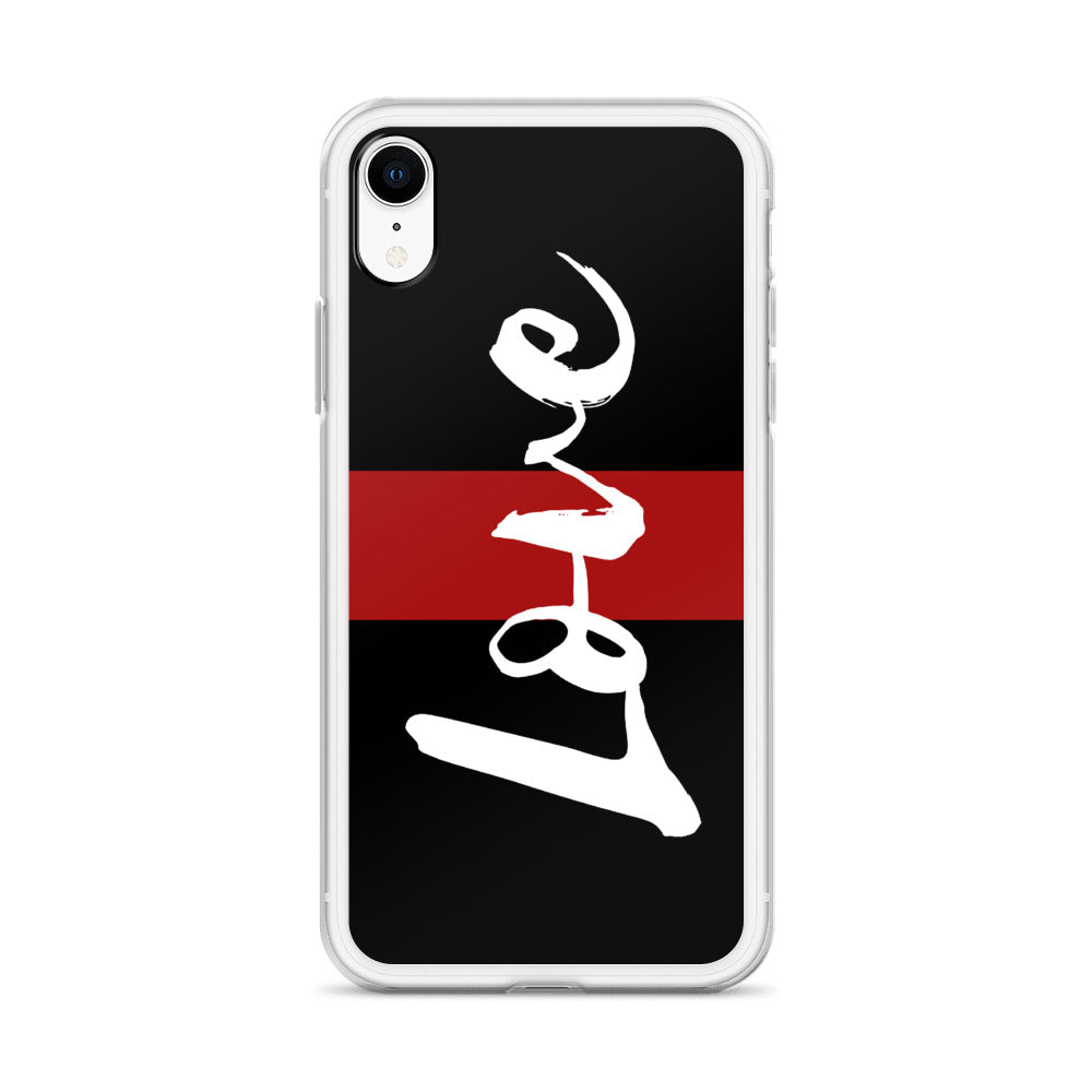 Love Line iPhone Case (Blk)