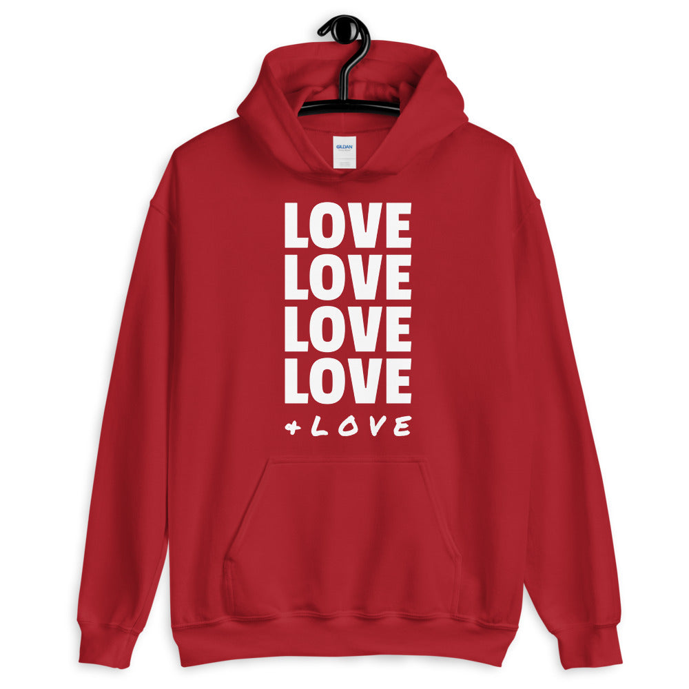 LOVE LOVE LOVE Hoodie (two sided)