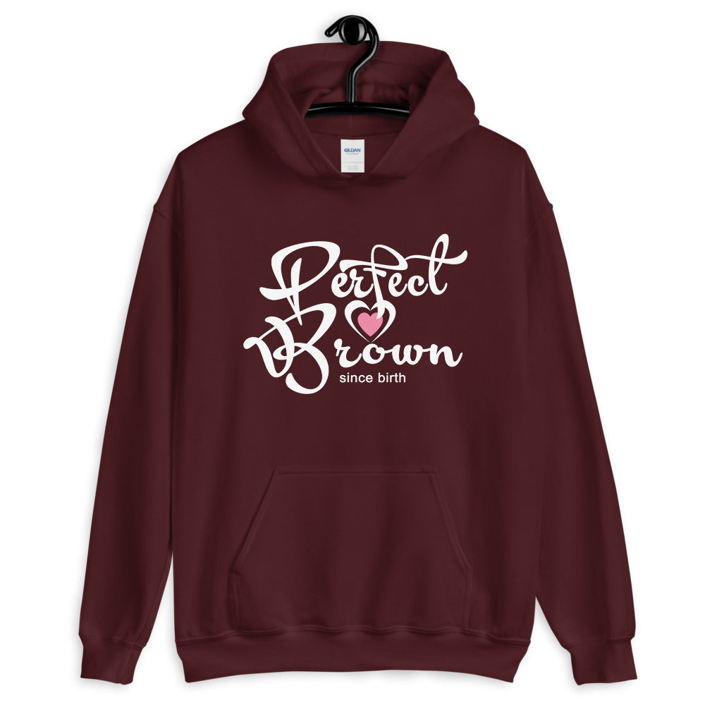 Perfect Brown Adult Hoodie