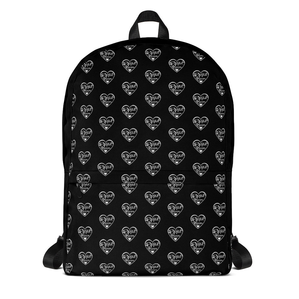 Perfect Brown Infinty Logo Backpack
