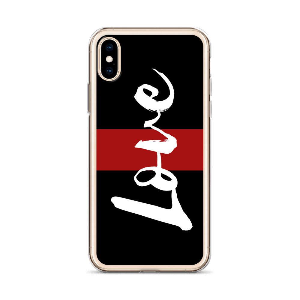 Love Line iPhone Case (Blk)