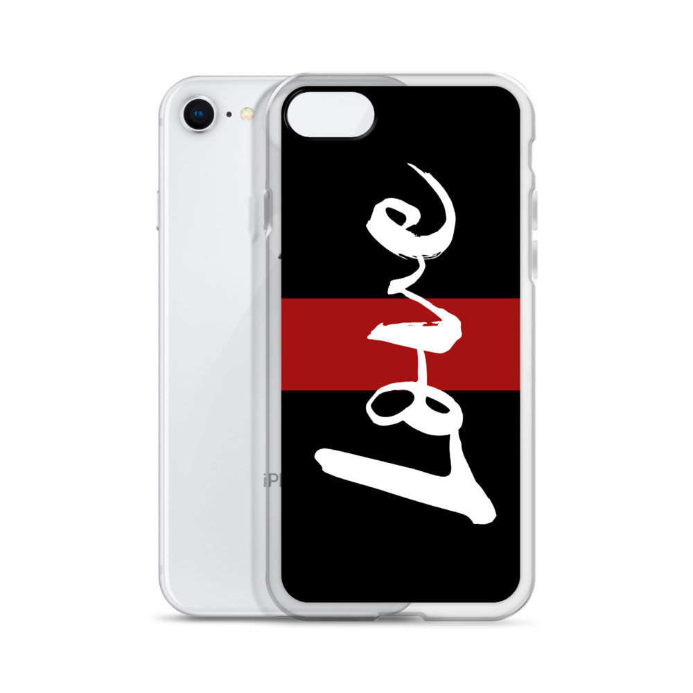 Love Line iPhone Case (Blk)