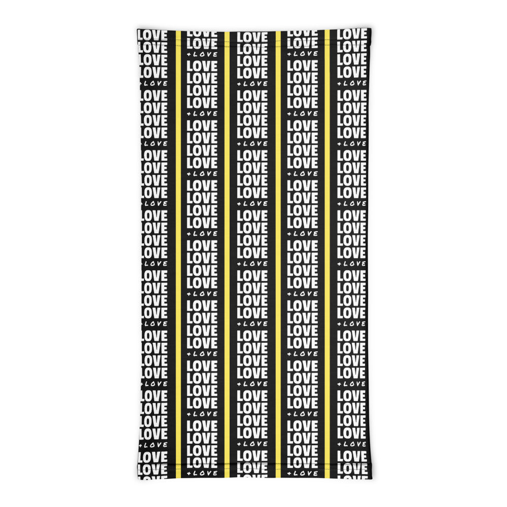 LOVE LOVE LOVE LOVE + love Neck Gaiter