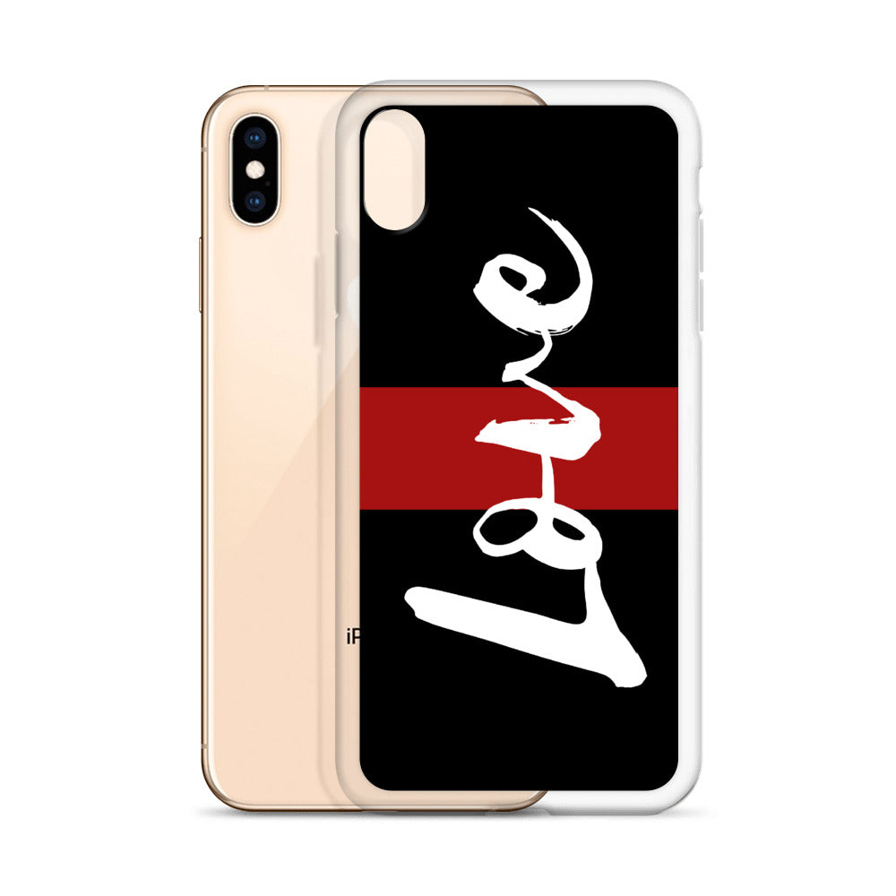 Love Line iPhone Case (Blk)