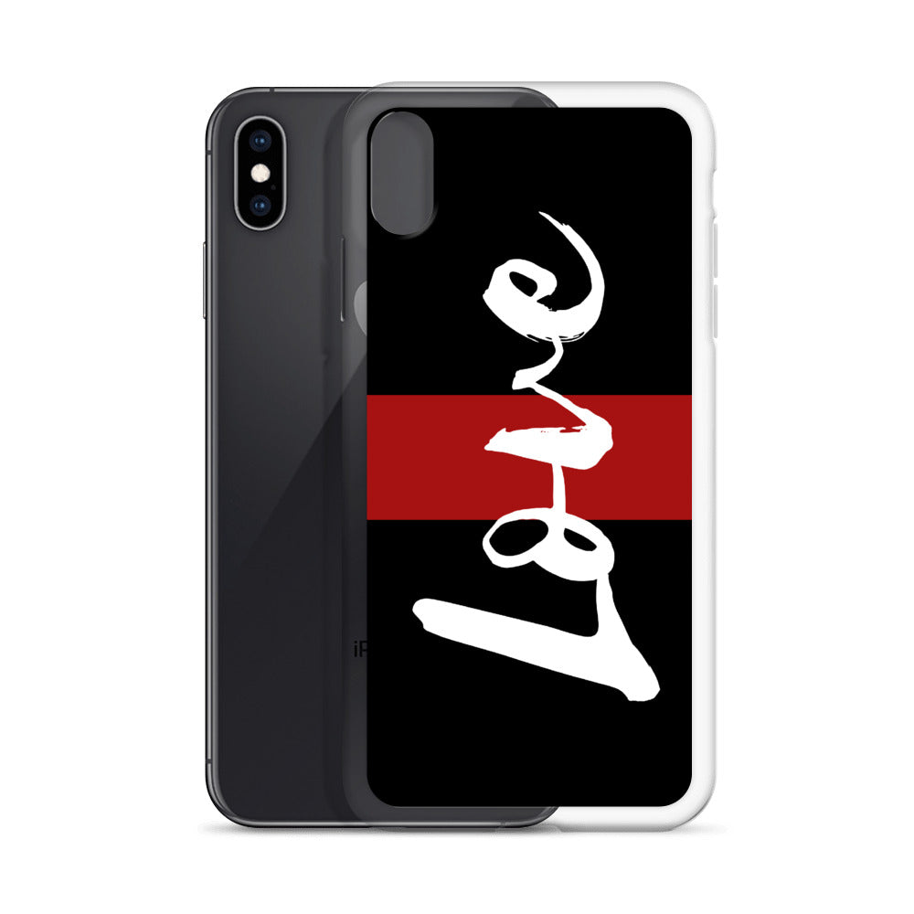 Love Line iPhone Case (Blk)