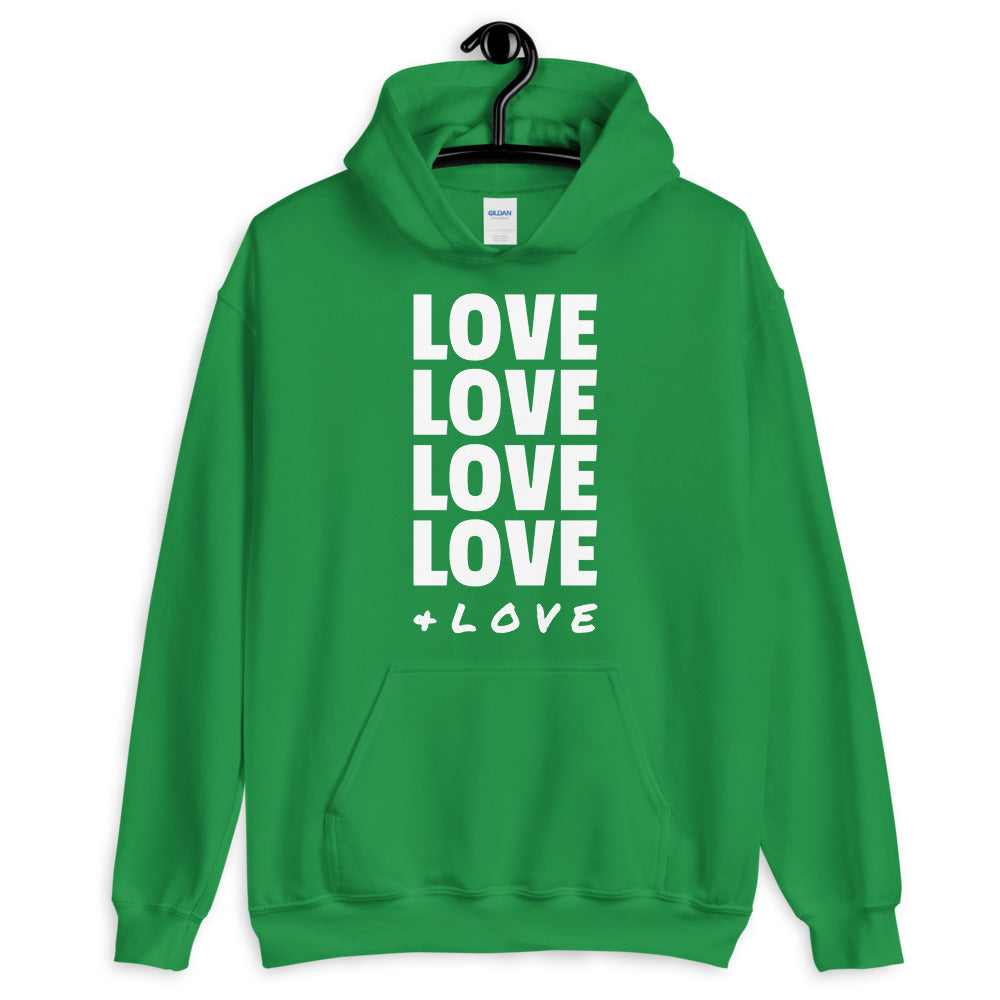 LOVE LOVE LOVE Hoodie (two sided)