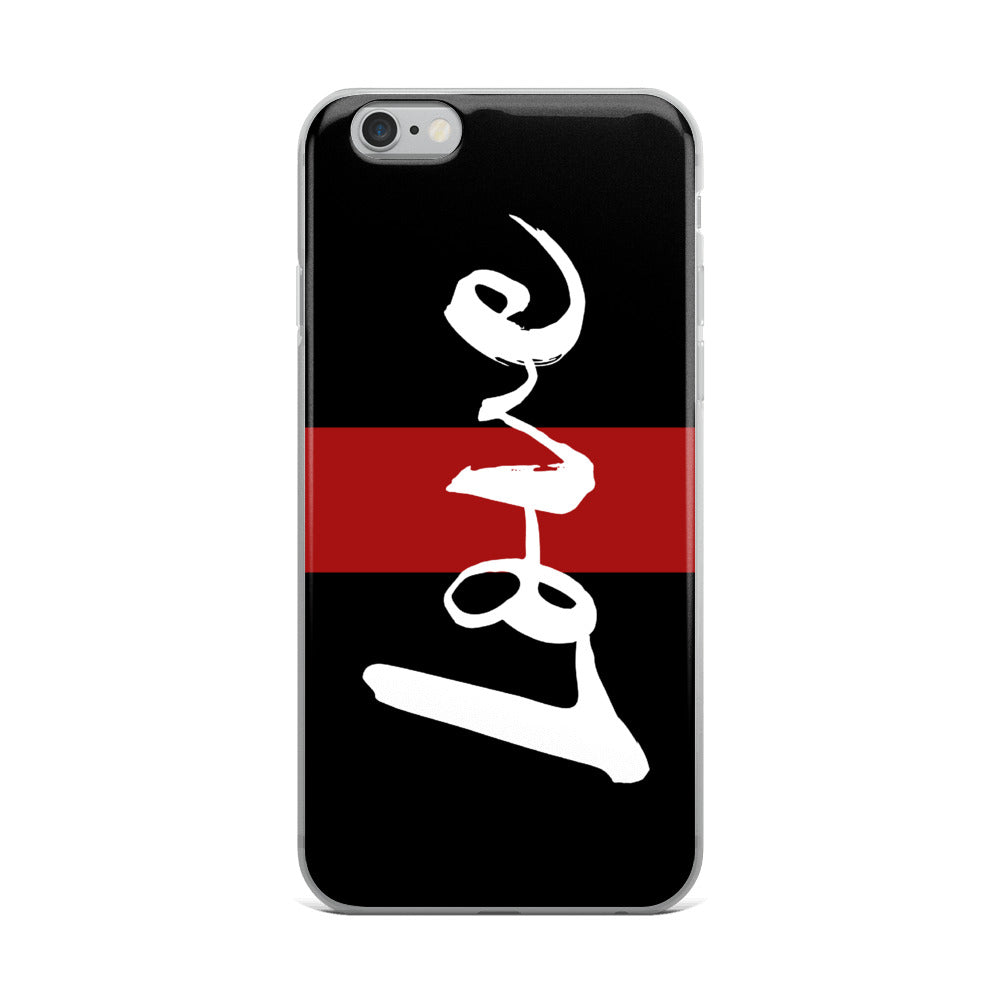 Love Line iPhone Case (Blk)