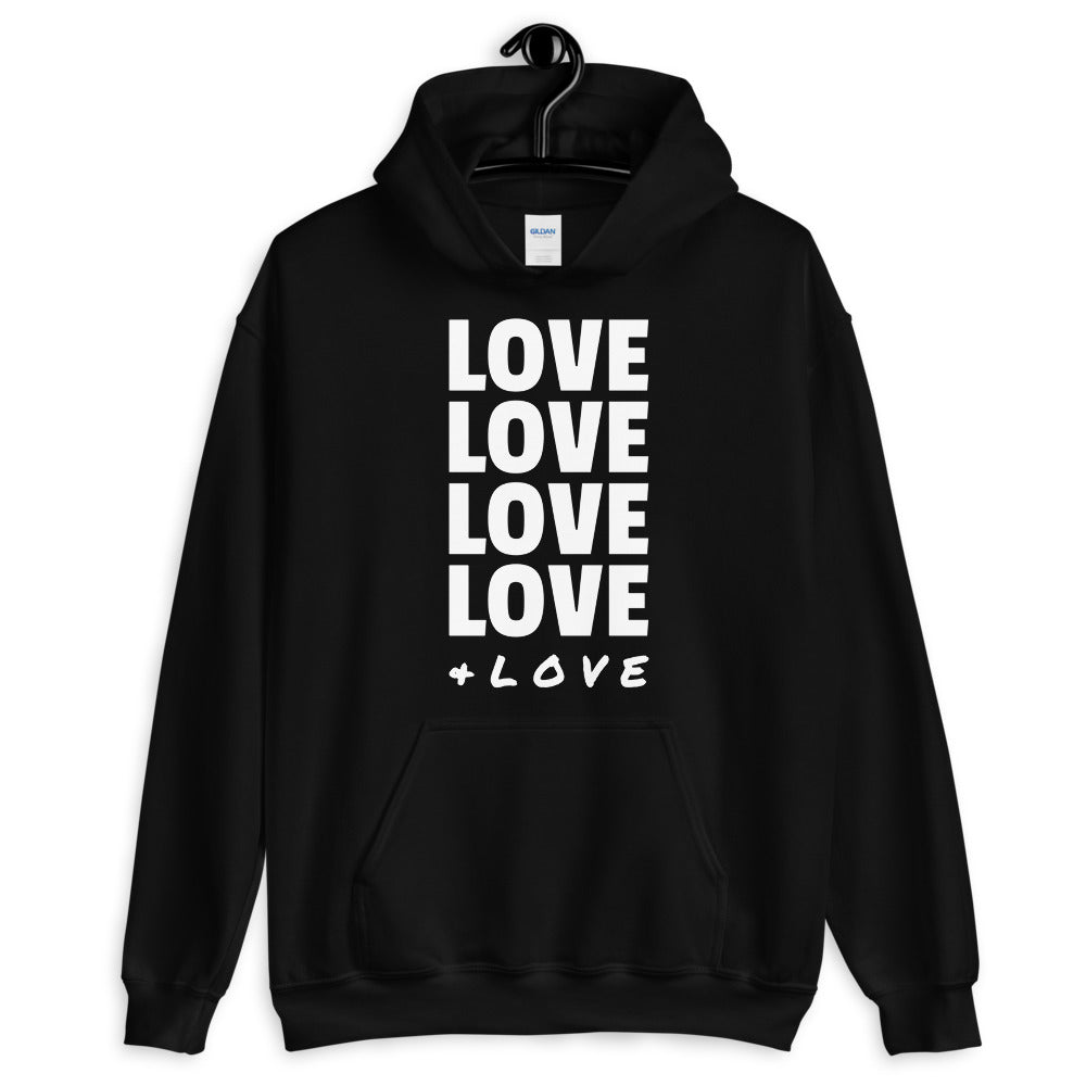 LOVE LOVE LOVE Hoodie (two sided)