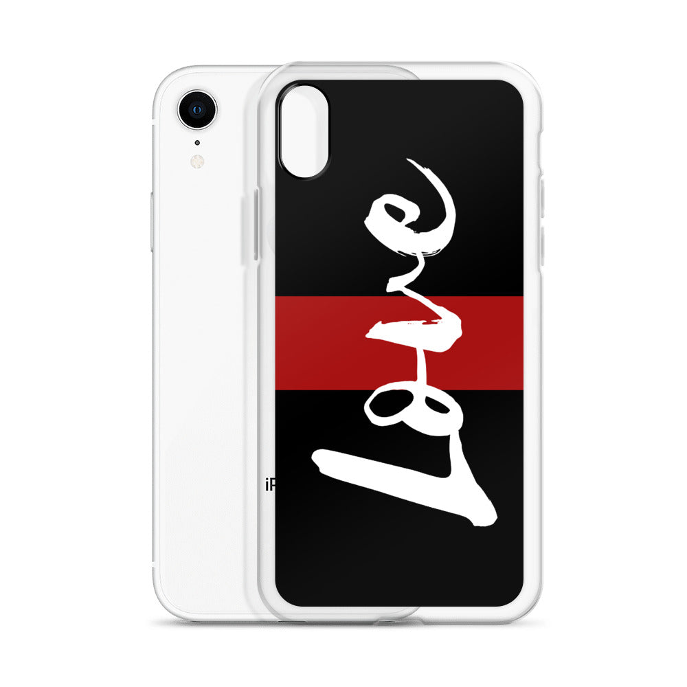 Love Line iPhone Case (Blk)
