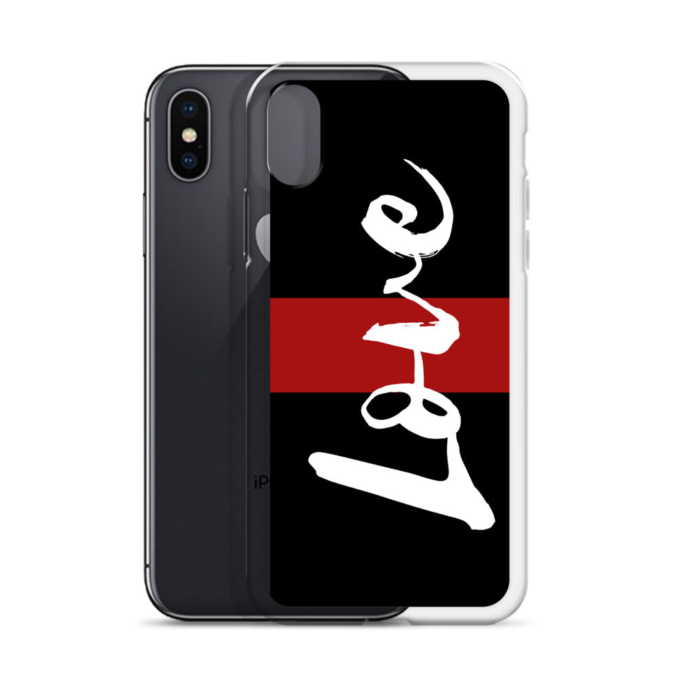 Love Line iPhone Case (Blk)