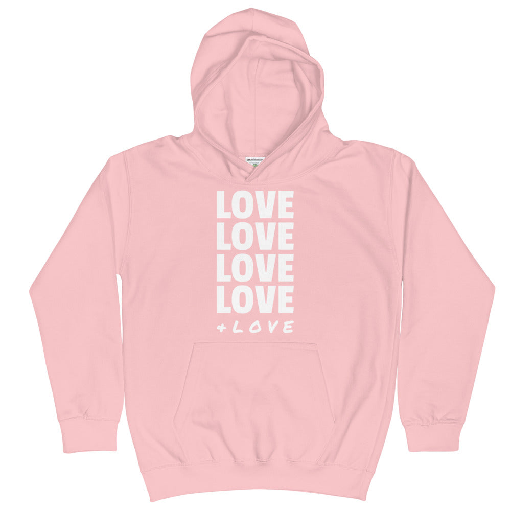 LOVE LOVE LOVE LOVE + LOVE Kids' Hoodie