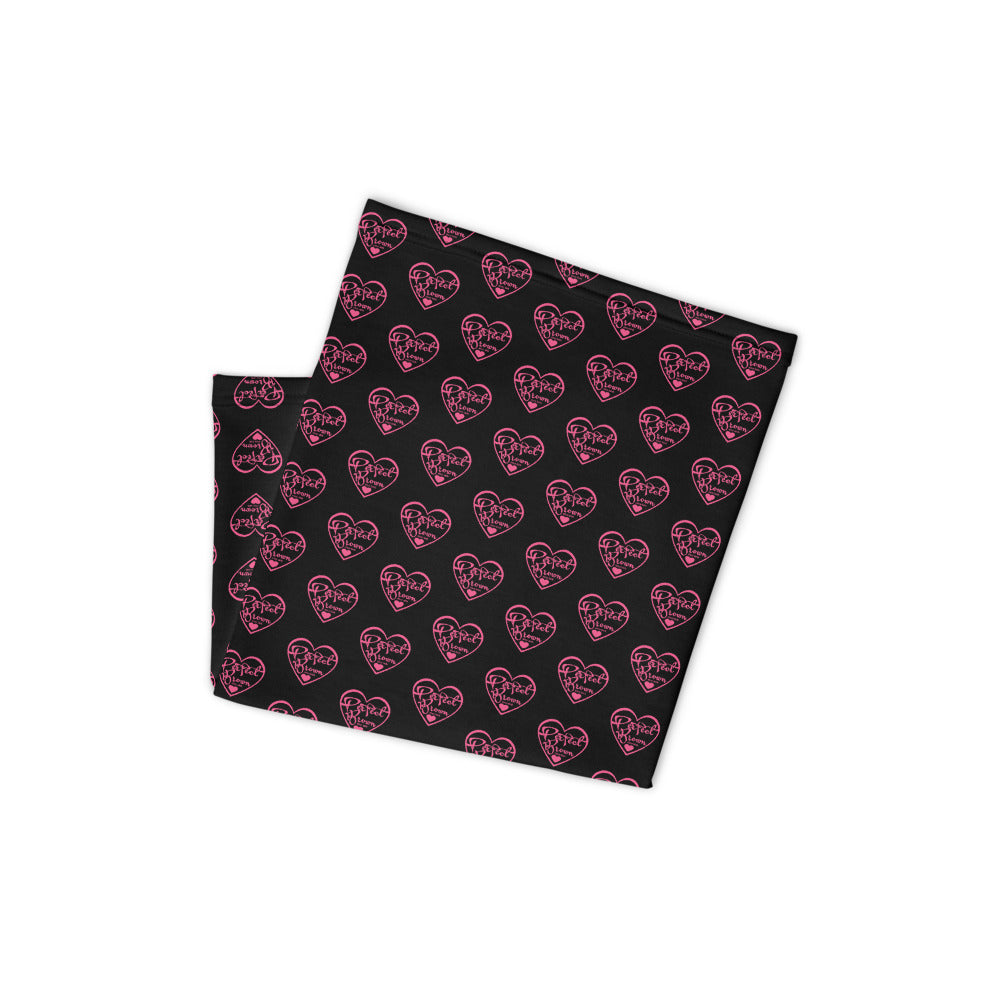 Perfect Brown Logo (Pink) Neck Gaiter