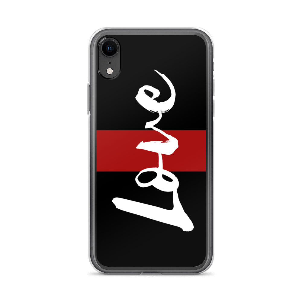 Love Line iPhone Case (Blk)