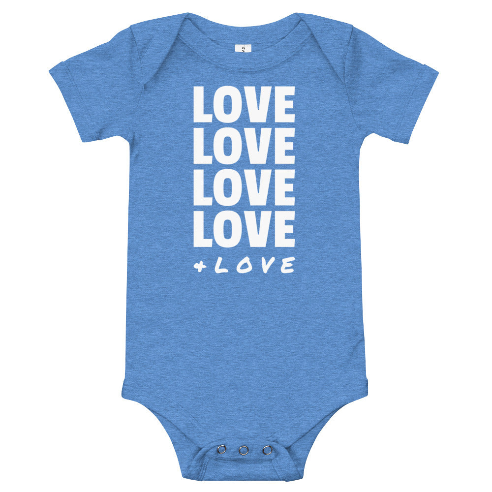 LOVE LOVE LOVE Infant Bodysuit
