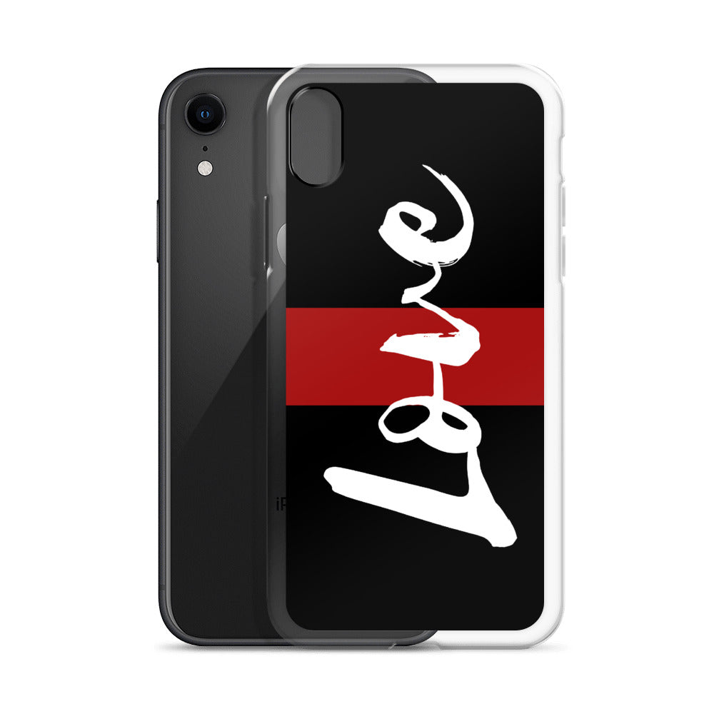 Love Line iPhone Case (Blk)