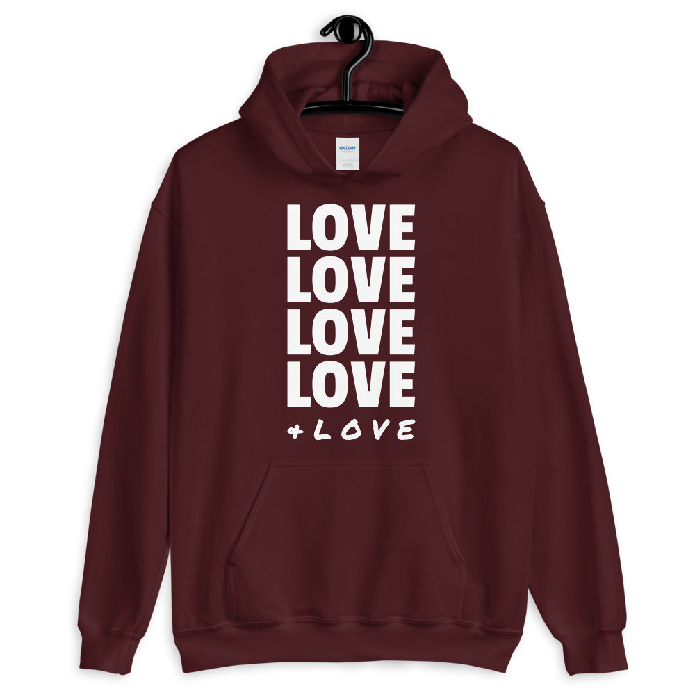 LOVE LOVE LOVE Hoodie (two sided)