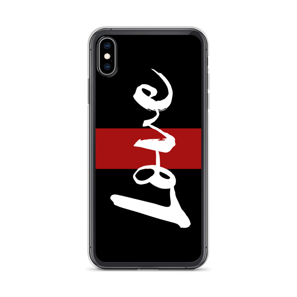 Love Line iPhone Case (Blk)