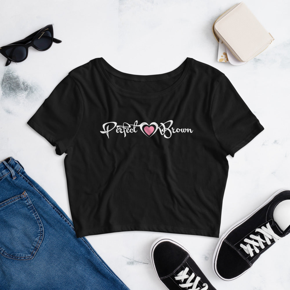 Perfect Brown (Signature) Girl’s Crop Tee