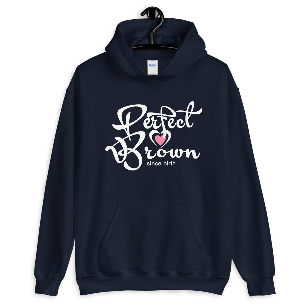 Perfect Brown Adult Hoodie