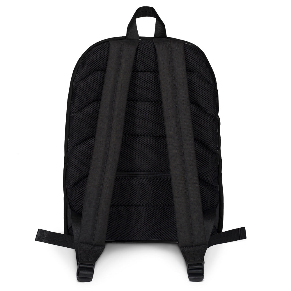 Perfect Brown Infinty Logo Backpack