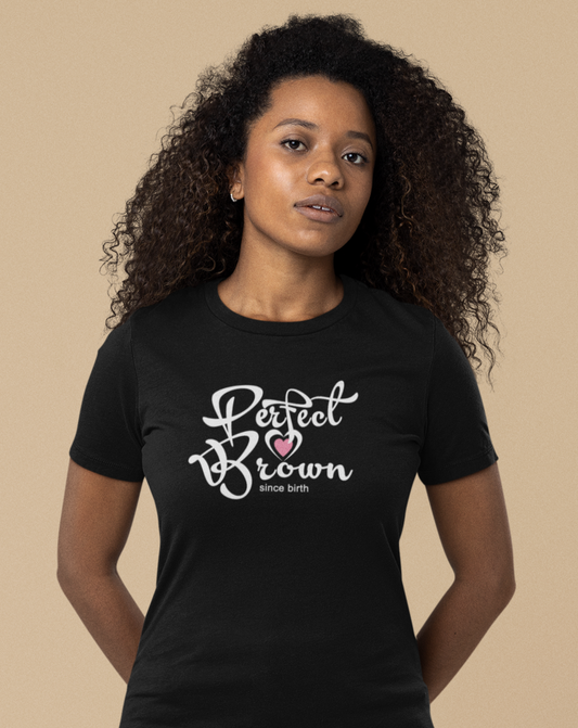 Perfect Brown Adult T-shirt