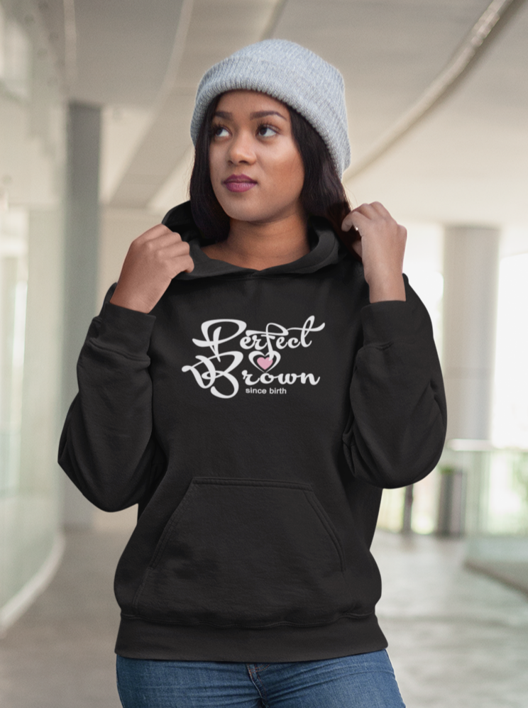 Perfect Brown Adult Hoodie