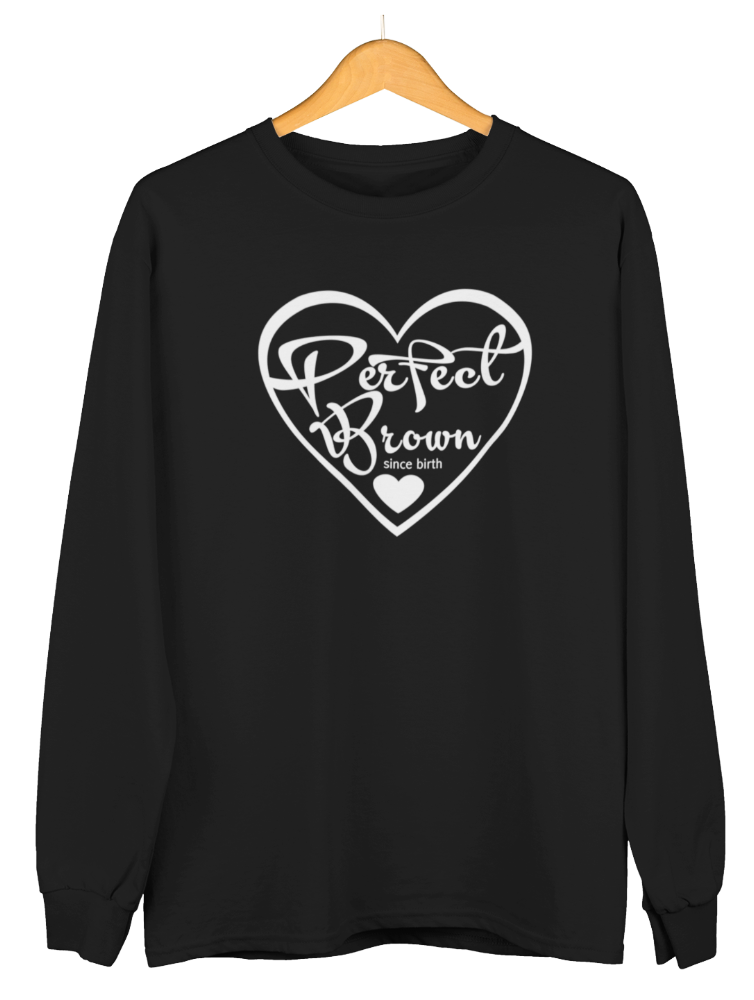 Perfect Brown Logo Women's Sweatshirt