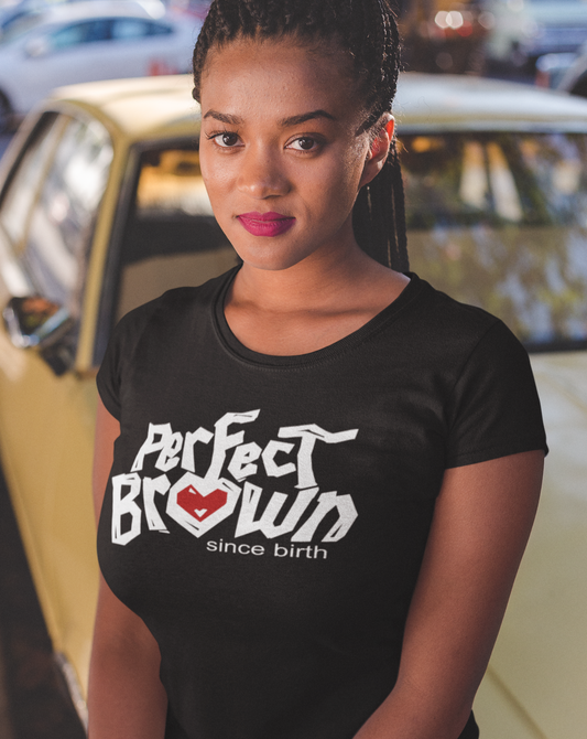 Perfect Brown (Justice) Adult T-shirt