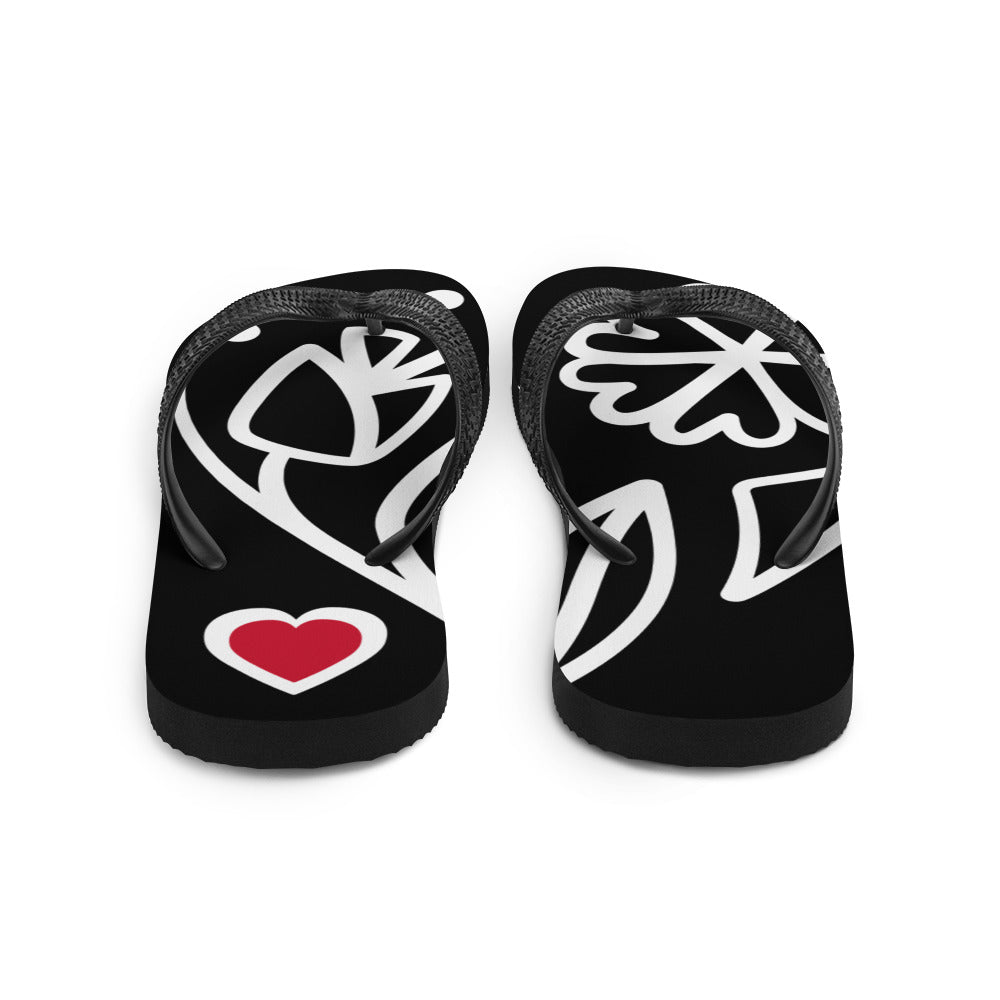 Love & Flowers Flip-Flops