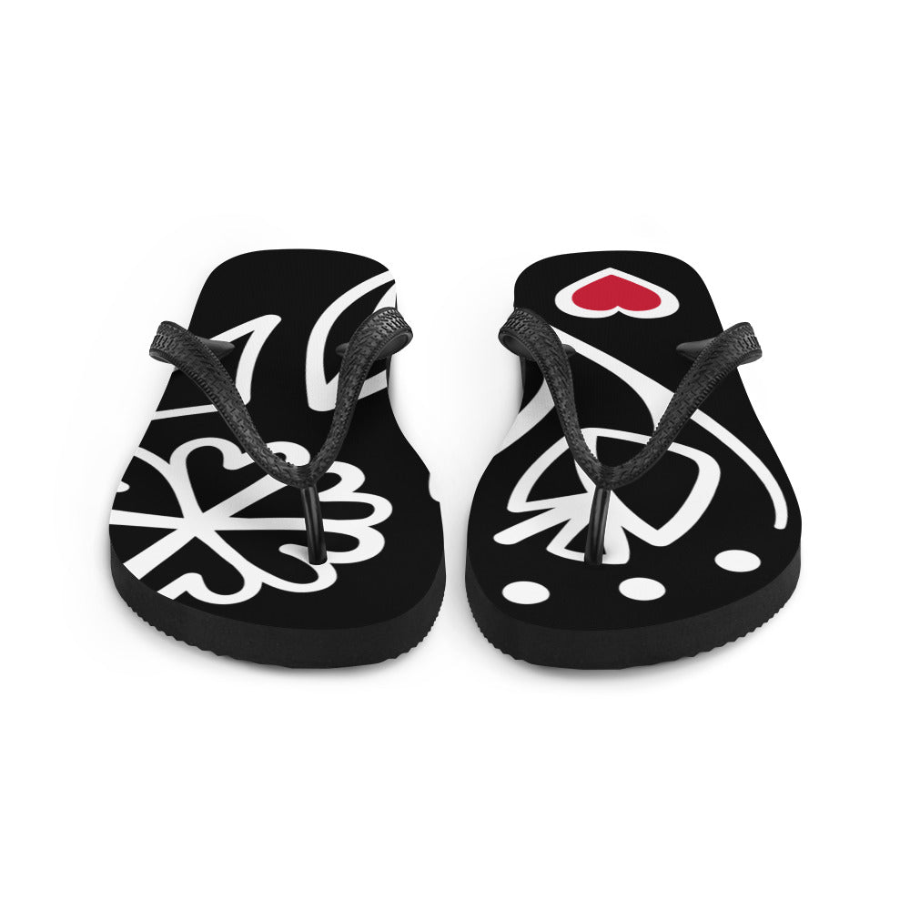 Love & Flowers Flip-Flops