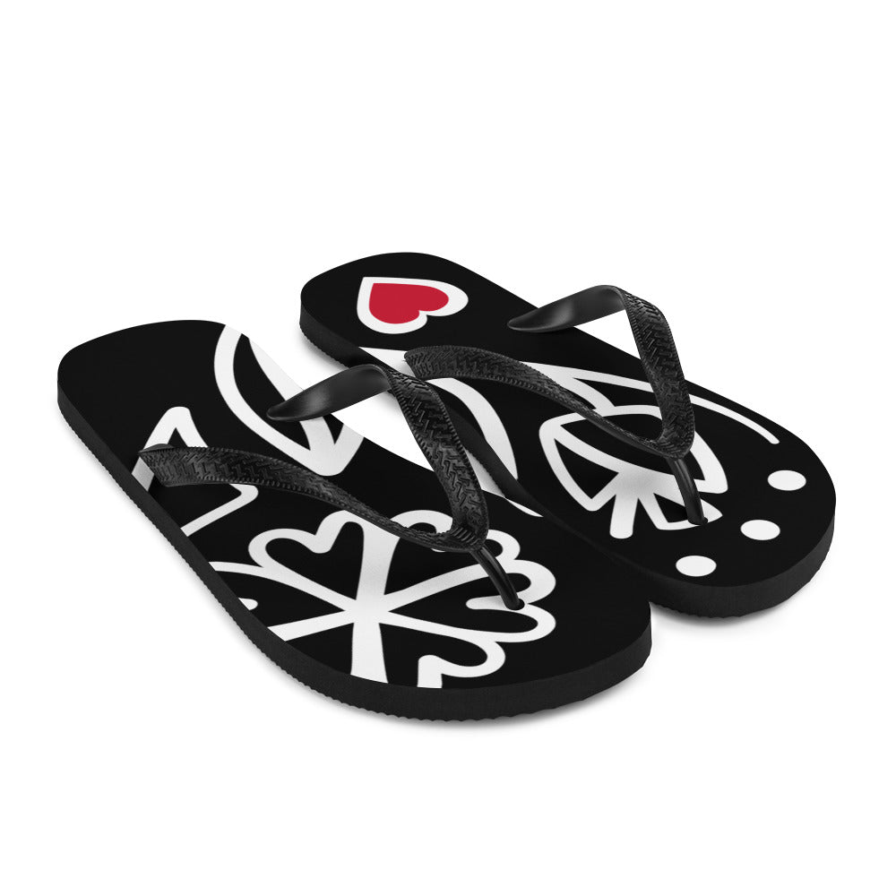Love & Flowers Flip-Flops