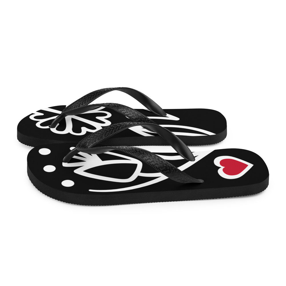Love & Flowers Flip-Flops