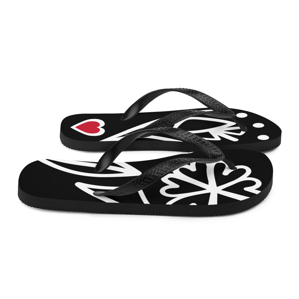 Love & Flowers Flip-Flops