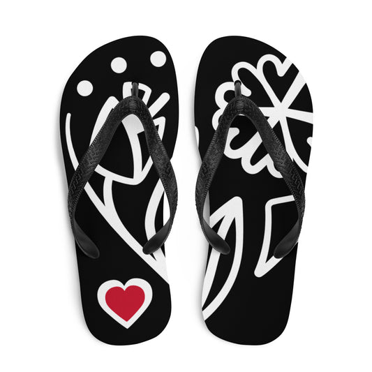 Love & Flowers Flip-Flops