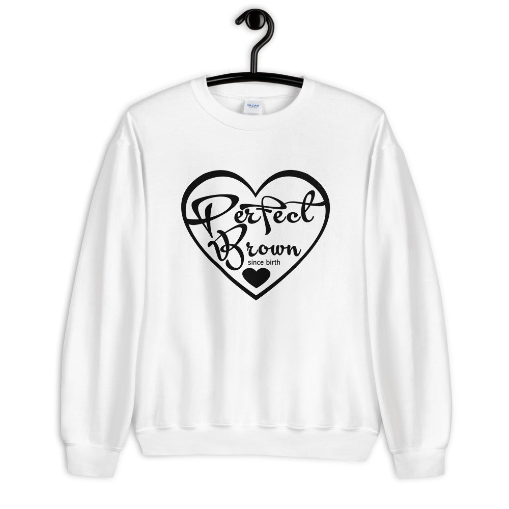 Perfect Brown Logo Women's Sweatshirt