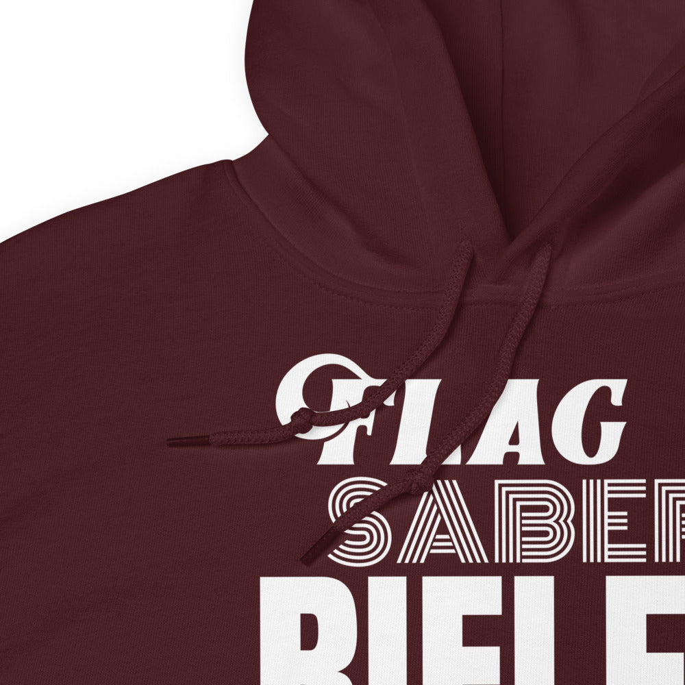 FLAG SABER RIFLE SHIELD (GUARD LIFE) Unisex Hoodie