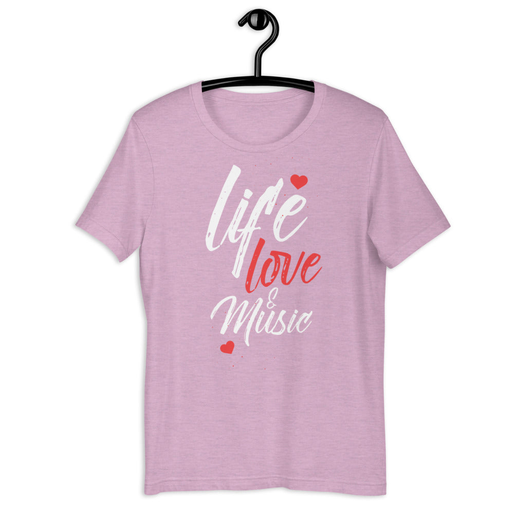 Life Love & Music Women's T-Shirt