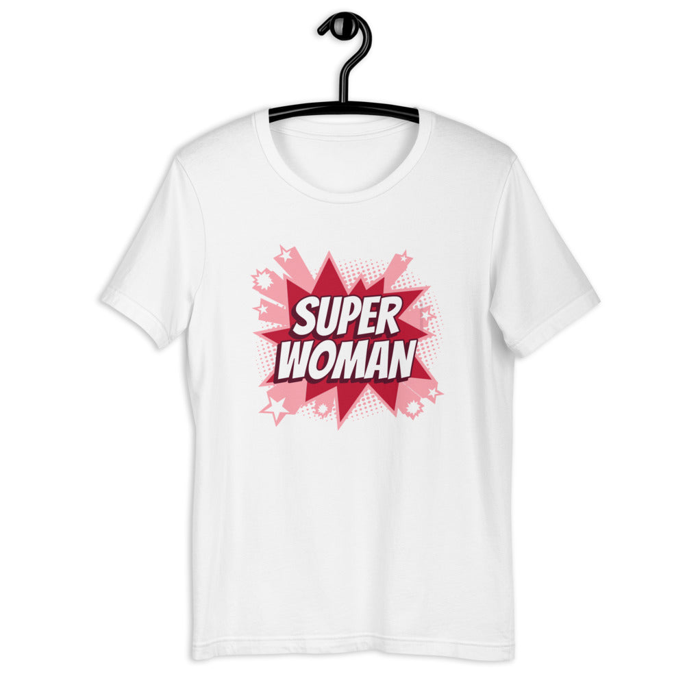 SUPER WOMAN (Bubble Gum) Women's T-Shirt