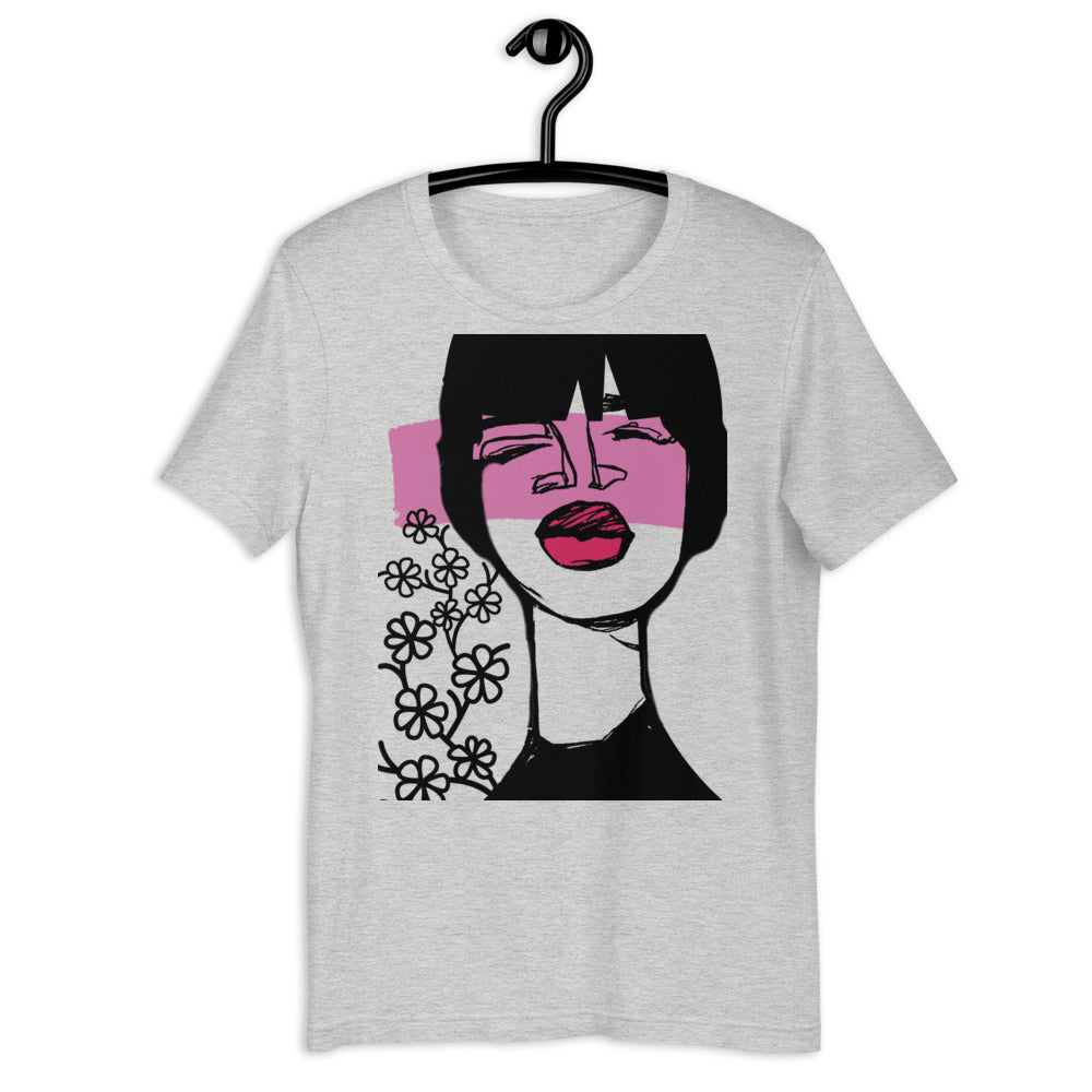 Lips & Flowers 2 Women's T-Shirt