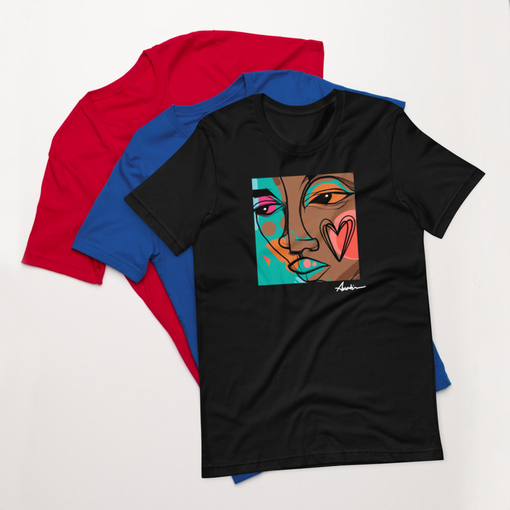 face 3 Short-Sleeve Unisex T-Shirt