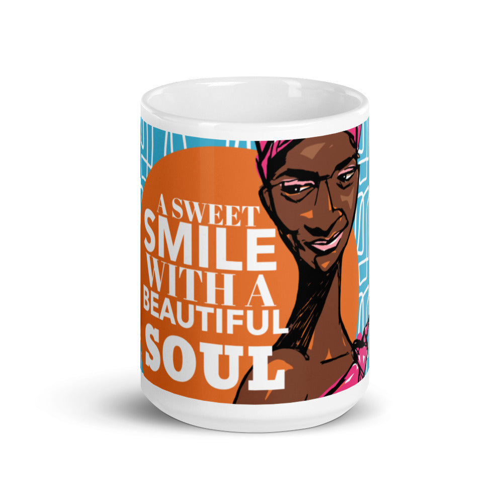 Smile 2 glossy mug