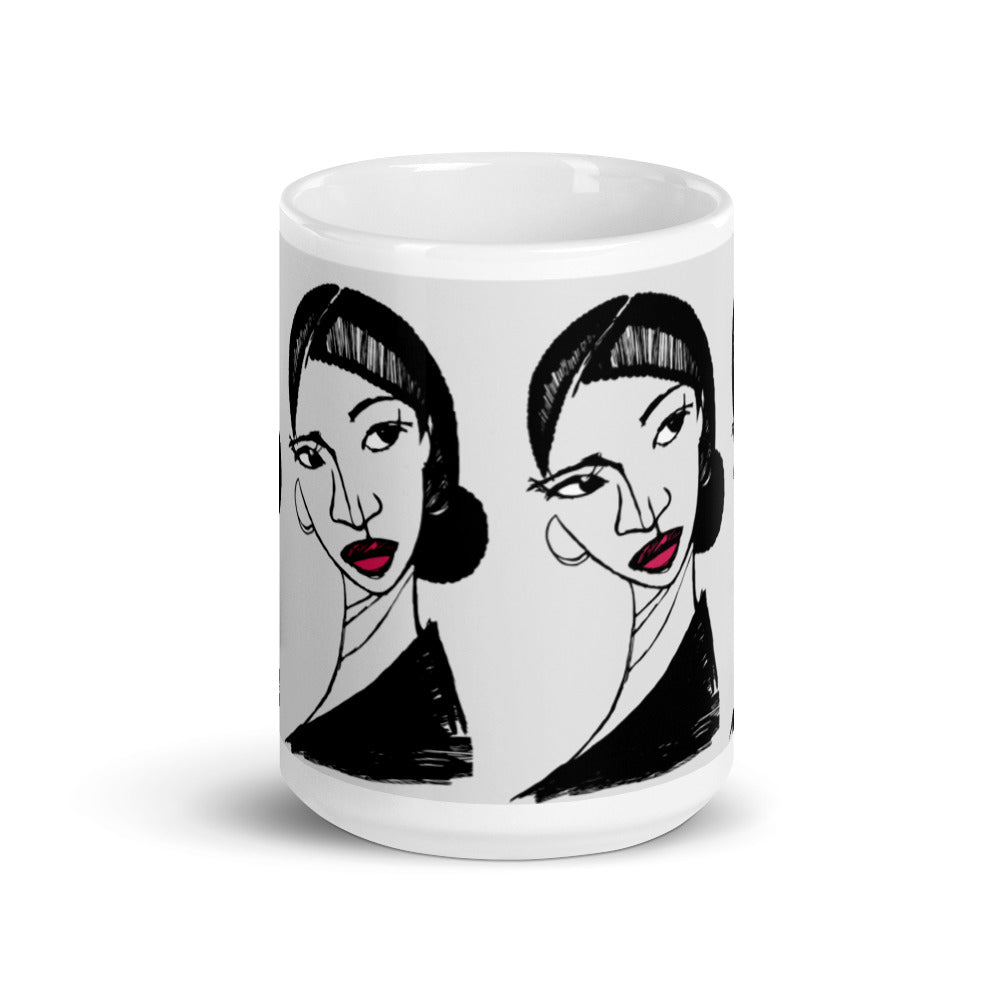 Lips 2 glossy mug