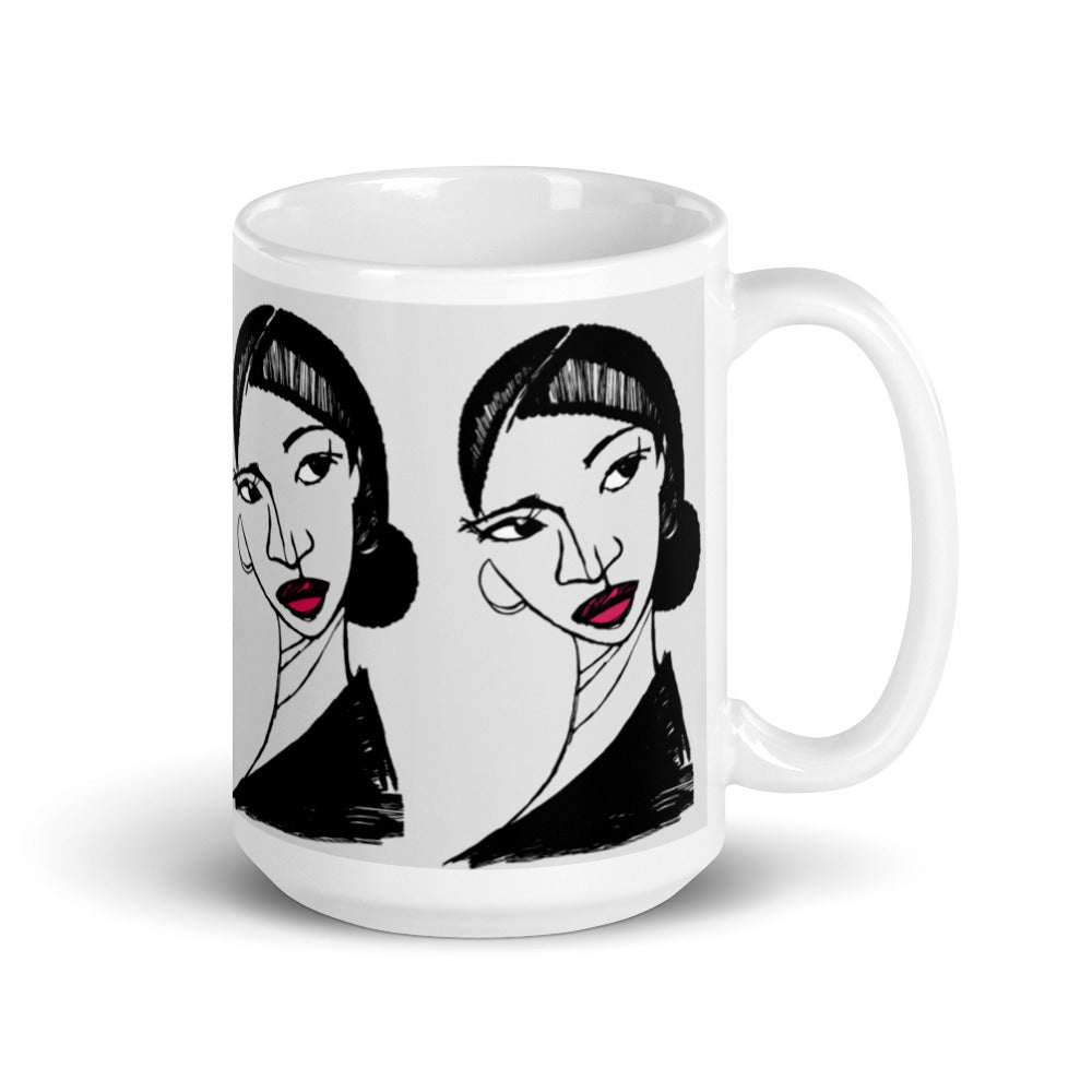 Lips 2 glossy mug