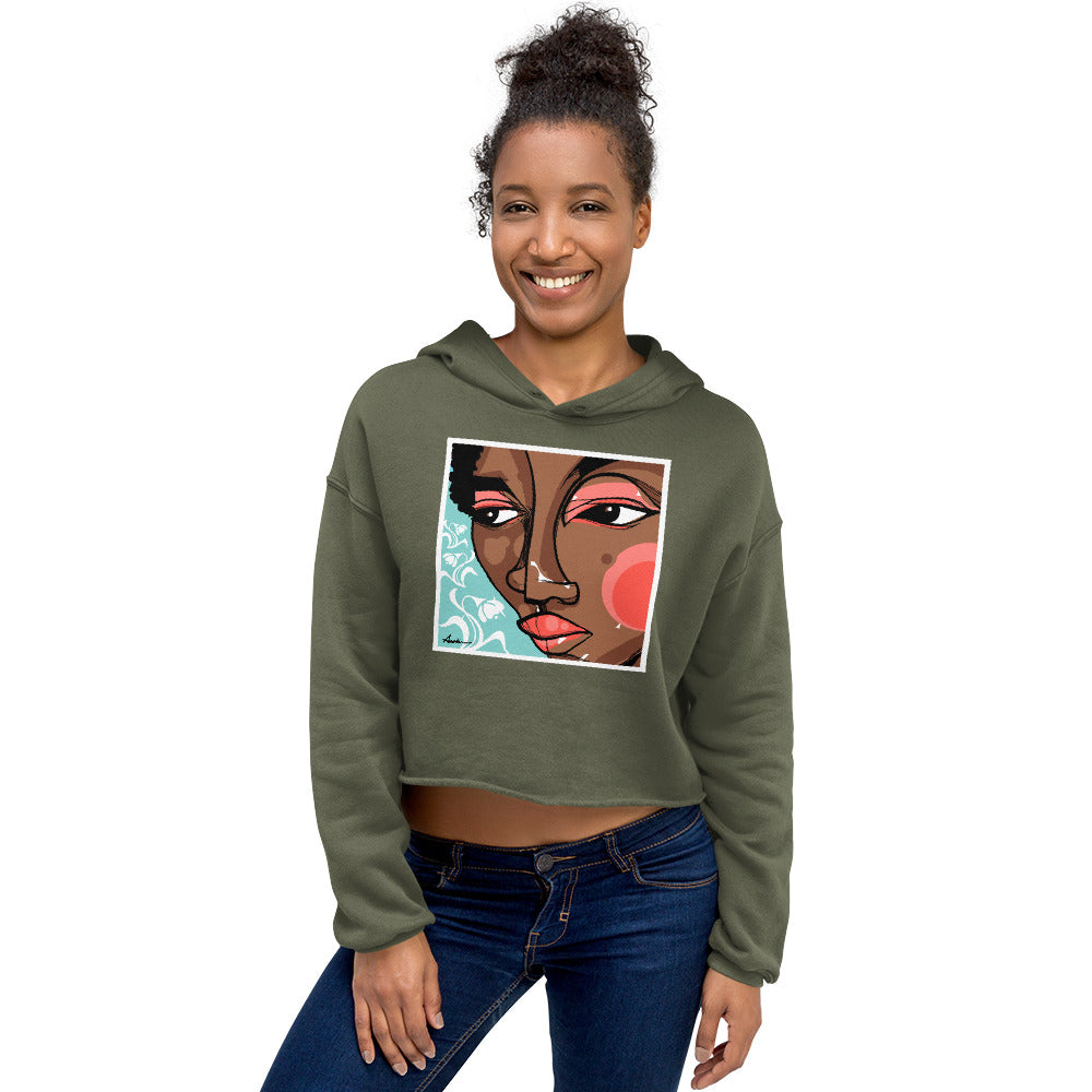 The Mood Crop Hoodie