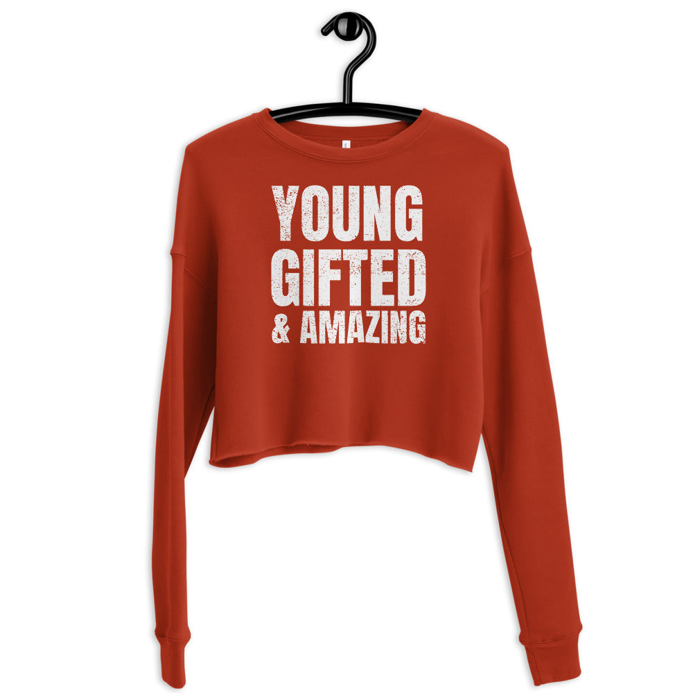 Y.G.A Crop Sweatshirt