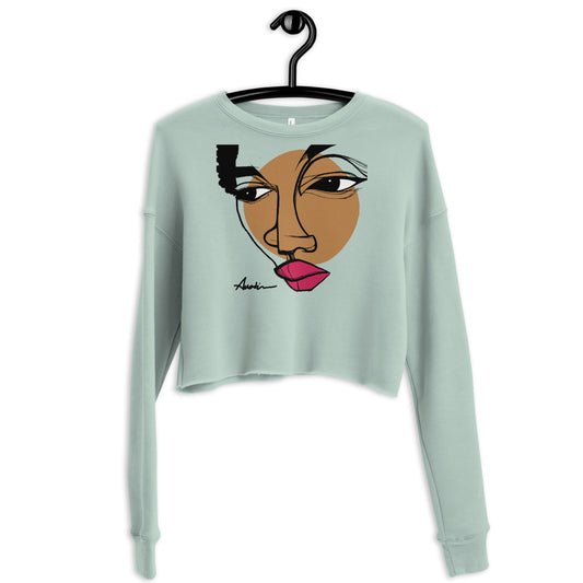 Face Face Crop Sweatshirt